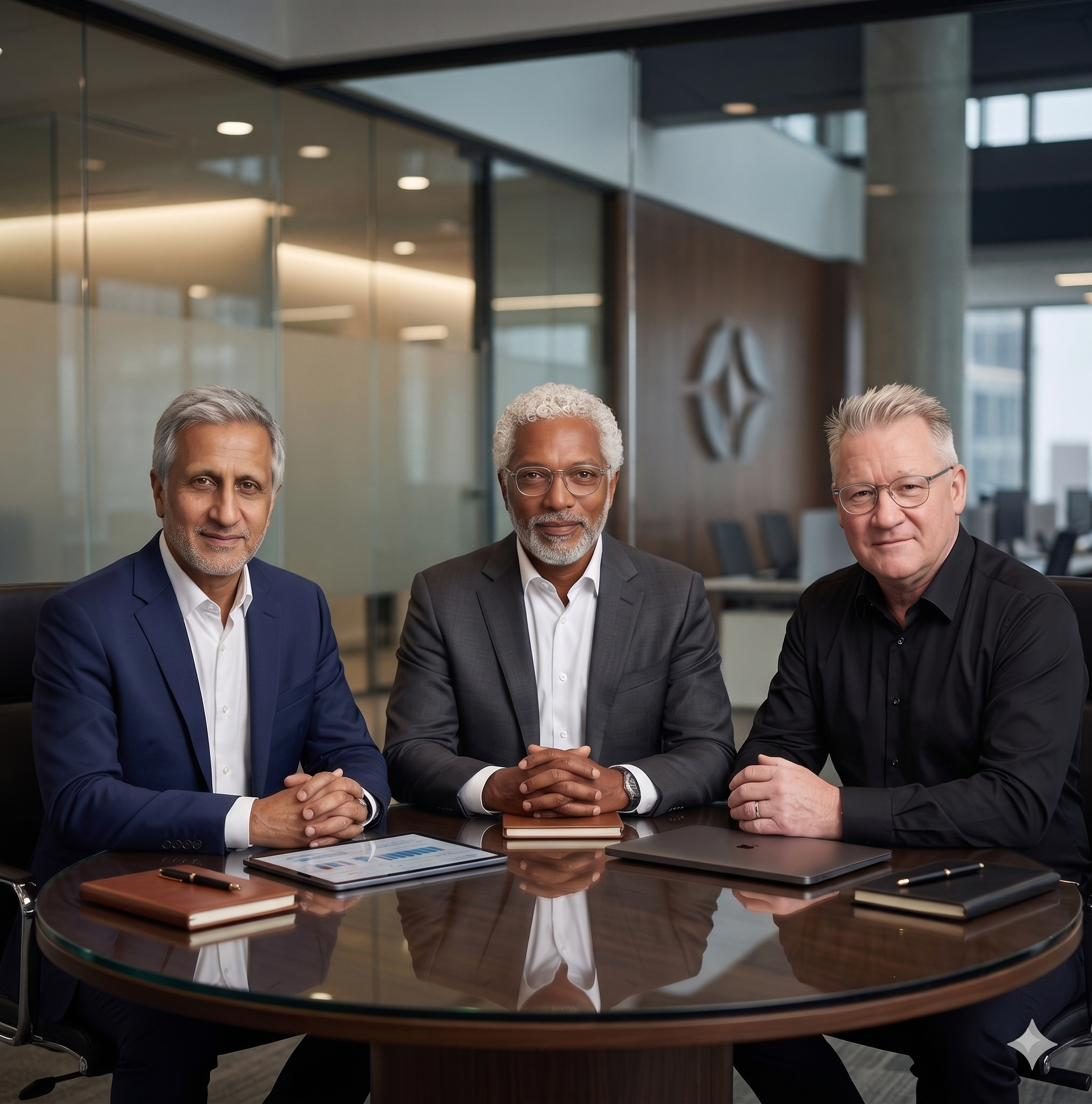 The ai571 Labs team: Saeed, Lindsay and Paul